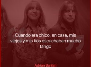 Adrián Barilari habló sobre su nuevo trabajo, su interés por el tango, y un clásico de Rata Blanca que compuso en el baño