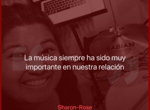 Quién es Sharon-Rose, la novia que se hizo viral por un solo de batería en su casamiento