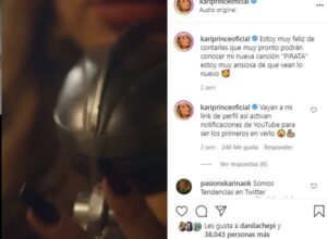 Karina La Princesita estrenó “Pirata” y fue tendencia