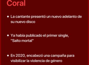 Coral presenta “Algo mejor”, adelanto de su octavo disco