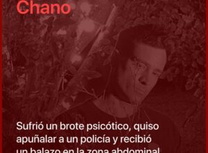 Internaron a Chano Charpentier: sufrió un brote psicótico, quiso apuñalar a un policía y recibió un balazo