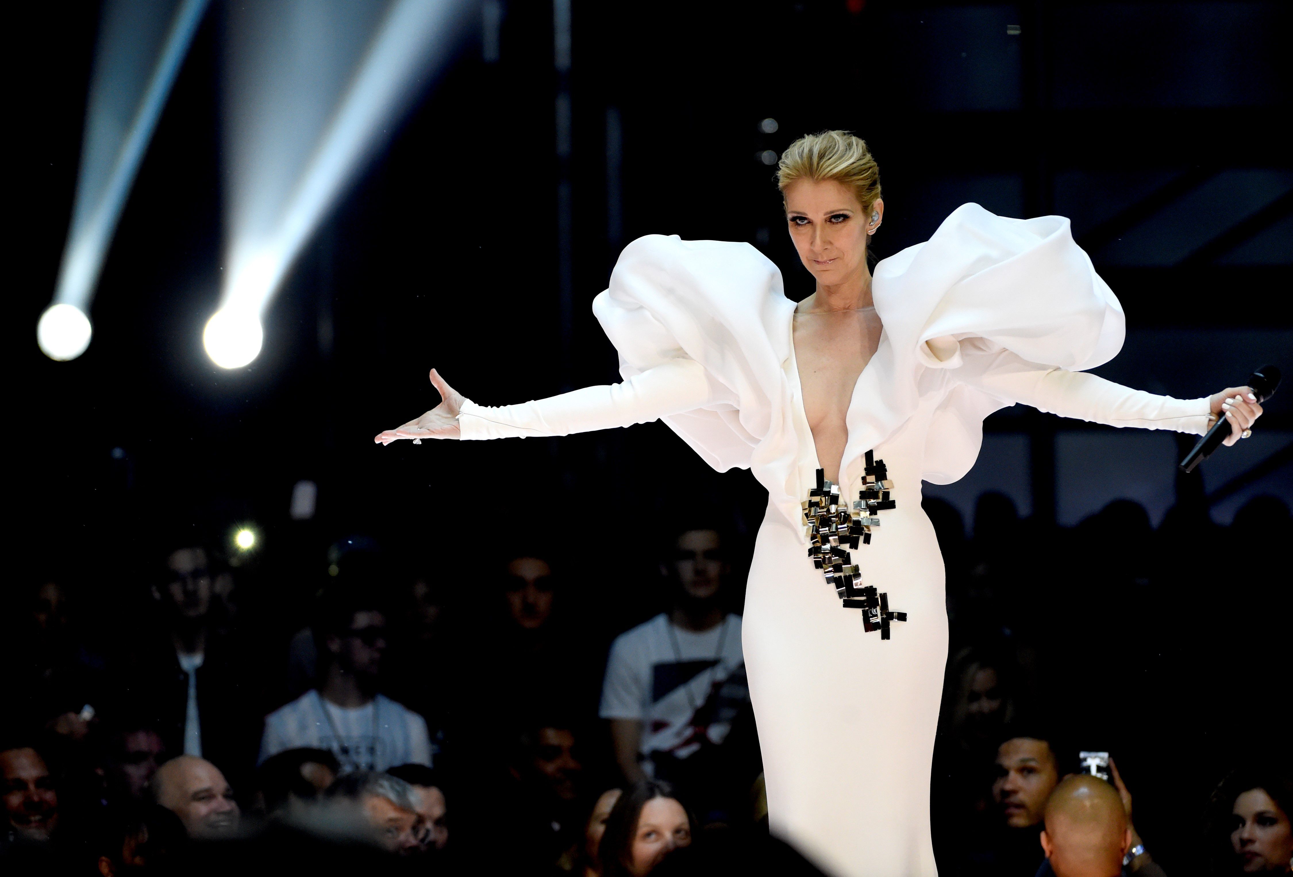 Celine Dion, en los premios Billboard 2017 (Foto-AFP).