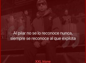 XXL Irione, el referente del rap barrial y su pelea contra el mercado de plástico