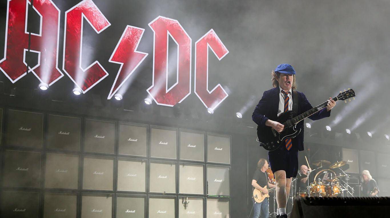 El logo de AC/DC trascendió la frontera de la música: es uno de los más reconocidos del mundo. (Foto: AP Rich/Fury) 