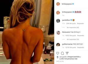 Britney Spears publicó una foto desnuda que desconcertó a sus seguidores ¿Tiene un mensaje oculto?