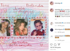 Lola Índigo, Tini y Belinda recuerdan juntas a “La niña de la escuela”