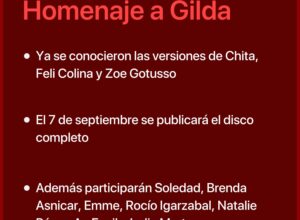 Zoe Gotusso se pone en la piel de Gilda con una versión de “Volverte a ver”