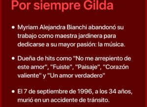 Homenaje a Gilda: Feli Colina versionó “No me arrepiento de este amor”, segundo adelanto del esperado tributo