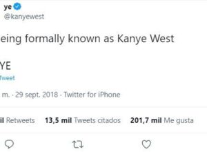 Kanye West quiere cambiar legalmente su nombre