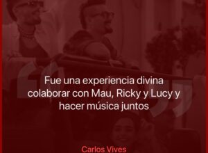 Carlos Vives sumó a Mau y Ricky, a su hija Lucy y hasta al “pibe Valderrama” en su último tema