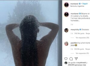 Ricardo Montaner publicó una foto de su esposa desnuda: “Bésame el espacio entre mi cuerpo y tu silueta”