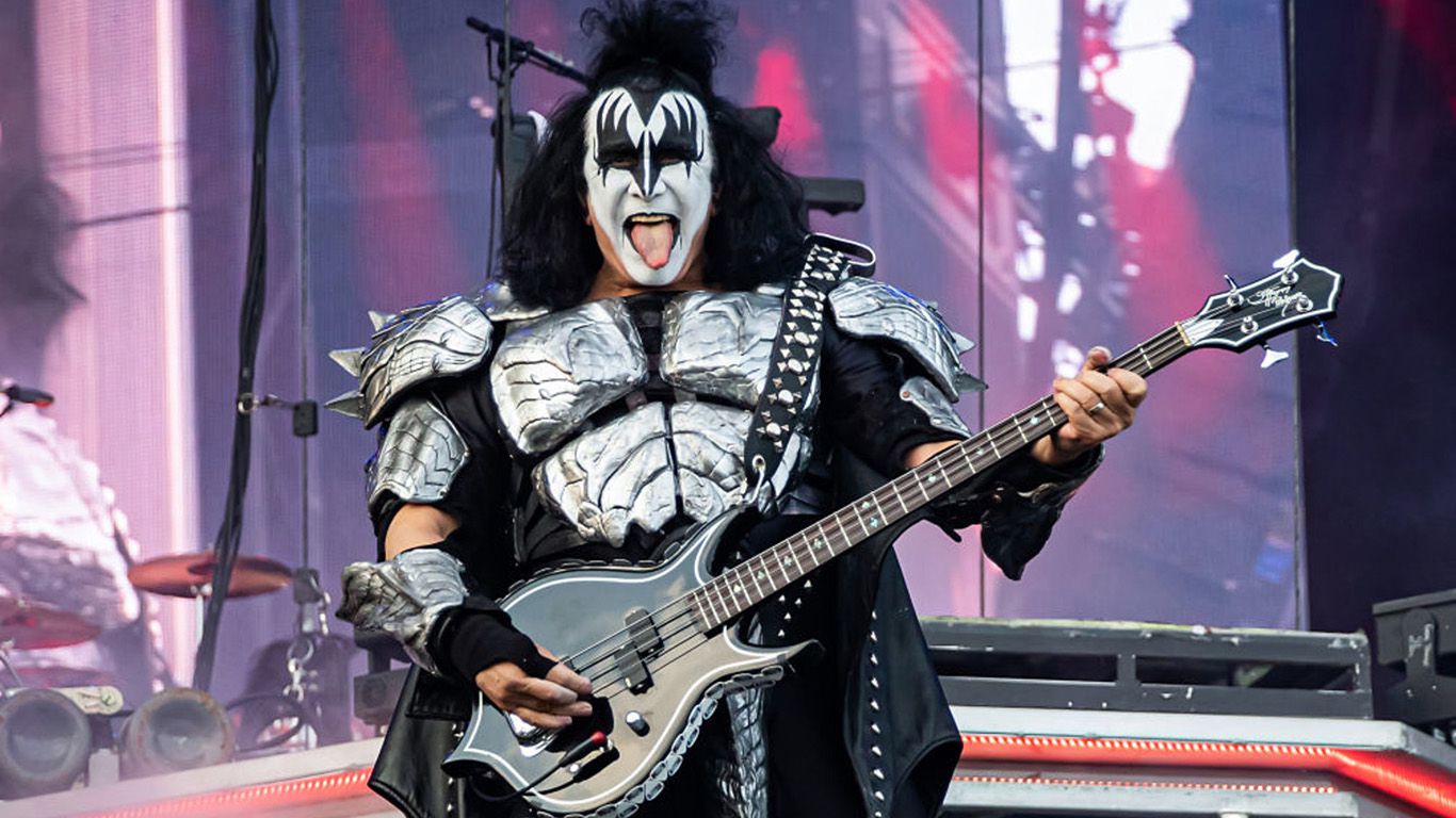 Gene Simmons actuando en 2019 (Foto: Prensa).