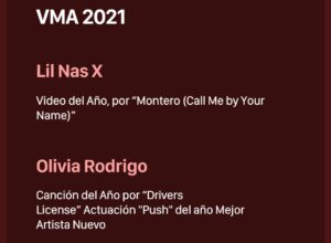 Lil Nas X y Olivia Rodrigo, los grandes ganadores de los MTV Video Music Awards