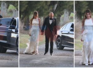 Las fotos del casamiento de Abel Pintos y Mora Calabrese: un festejo íntimo con la participación especial de Jairo