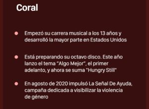 Coral lanzó “Hungry Still”, tema compuesto y grabado en Nueva York