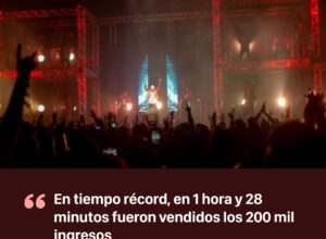 Furor por Rock in Rio: se vendieron 200 mil entradas en una hora y media