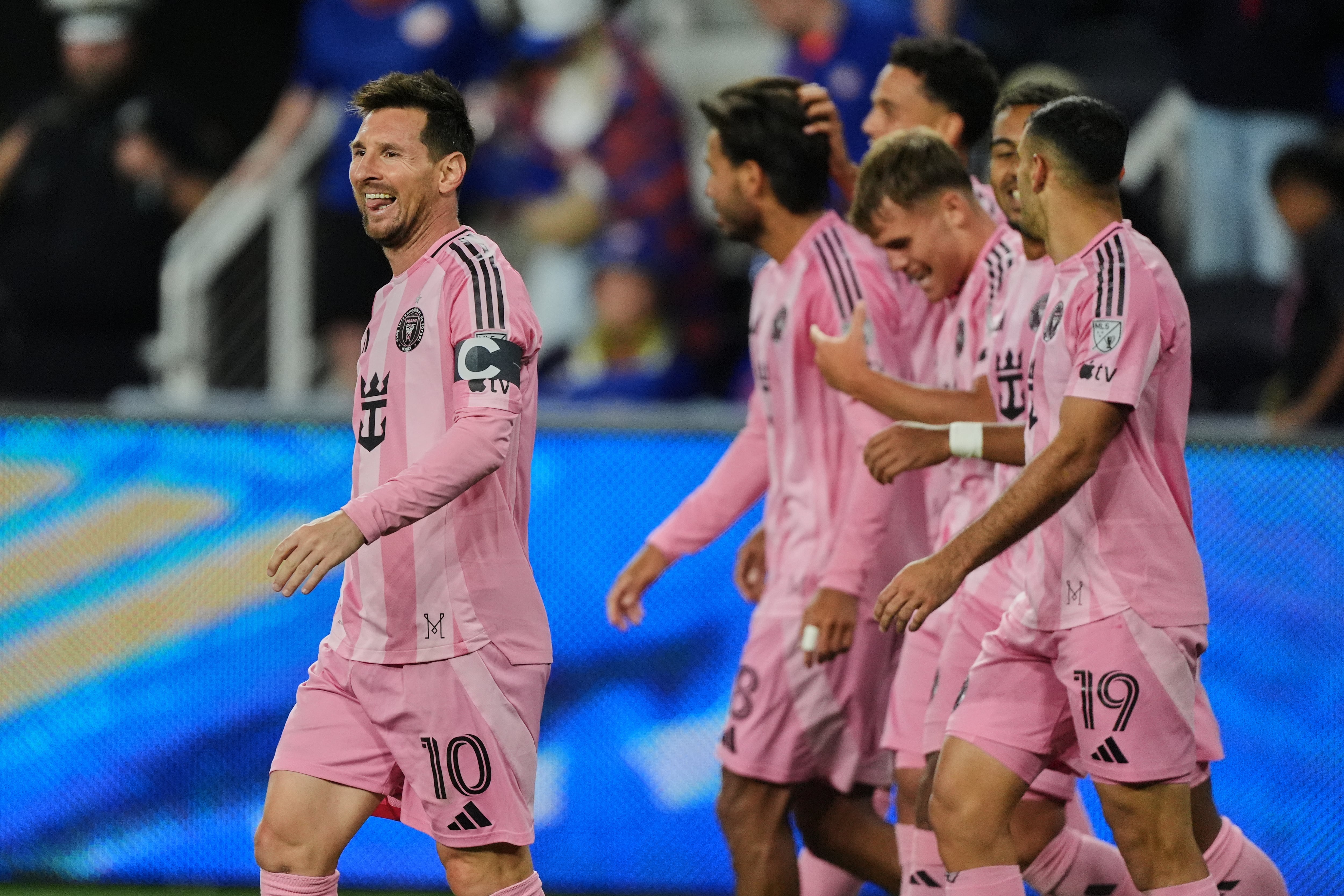 Tras el encuentro, el capitán argentino quedará liberado para pasar unos días junto a su familia y luego se sumará a la Selección argentina. (AP Foto/Joshua A. Bickel)