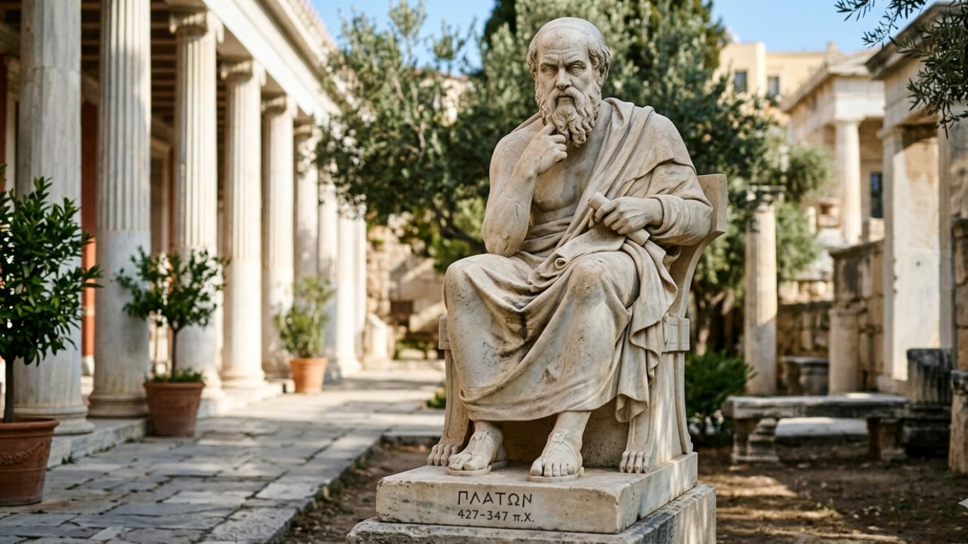 Platón hablaba de la teoría del “alma tripartita” (Foto: Imagen ilustrativa hecha con IA - Gemini).