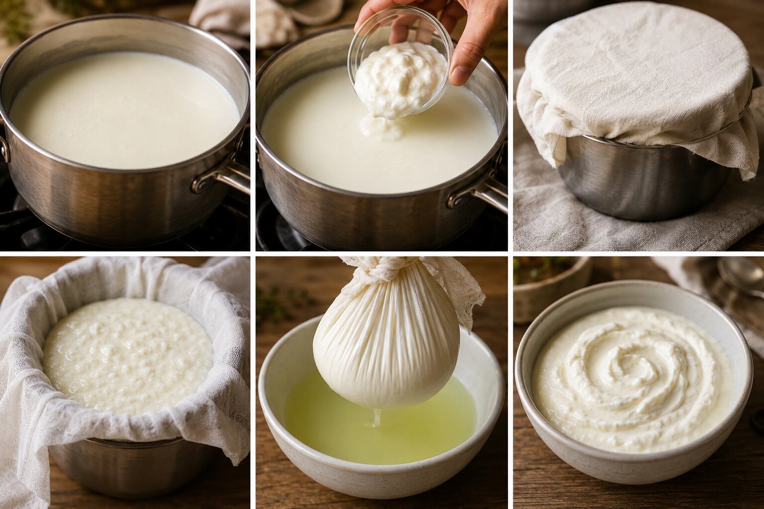 Para el skyr se necesitan pocos ingredientes y se hace en simples pasos. (Imagen ilustrativa generada con IA)