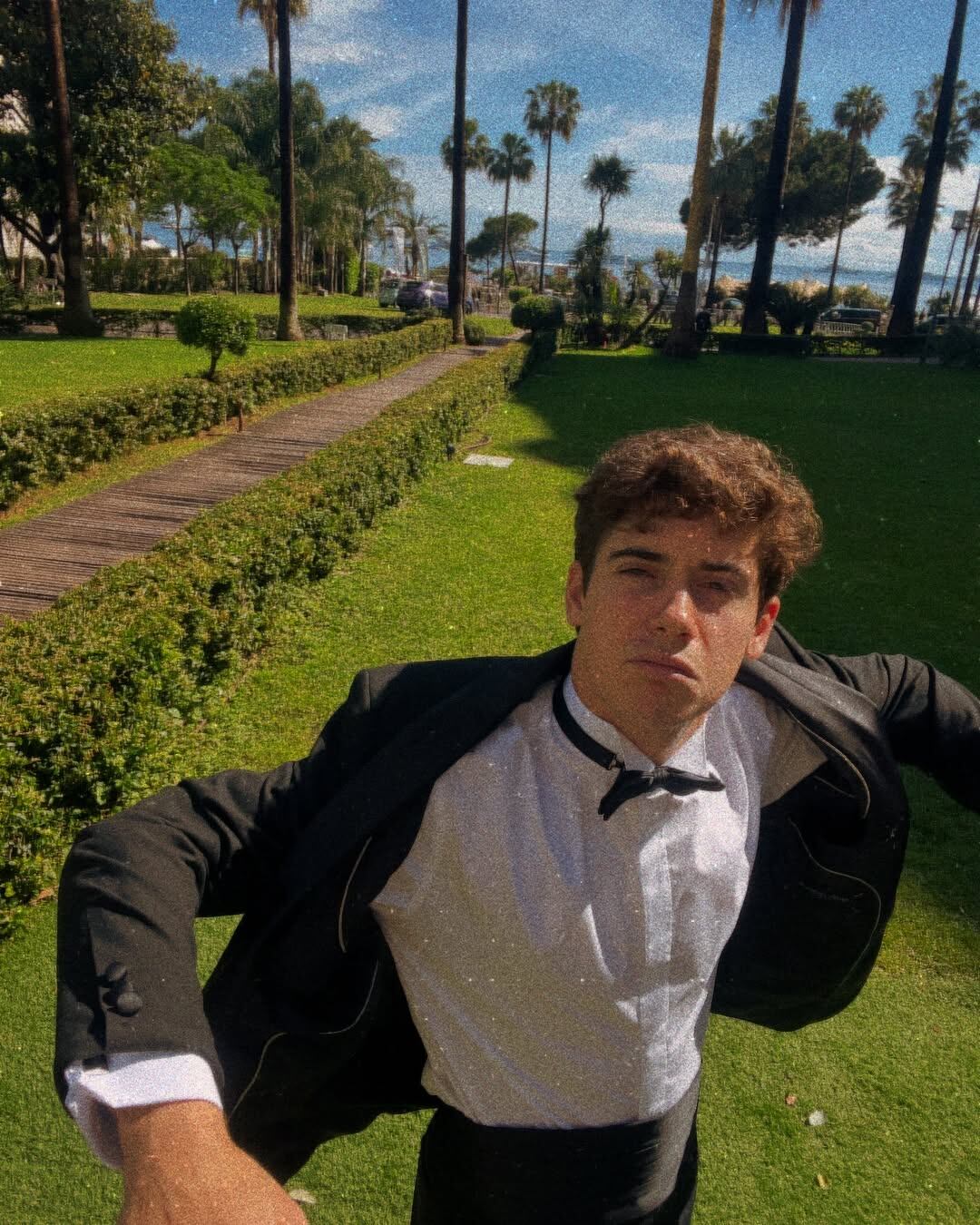 Franco Colapinto a puro lujo. (Foto: Instagram/@francolapinto).
