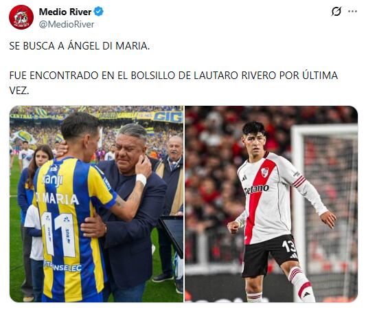 Los memes y reacciones al partido entre River y Rosario Central. (Fotos: Captura X)