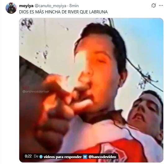 Los memes y reacciones al partido entre River y Rosario Central. (Fotos: Captura X)