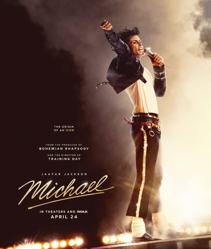 Otra imagen de Jaafar Jackson como Michael (Foto: Instagram - @jaafarjackson).