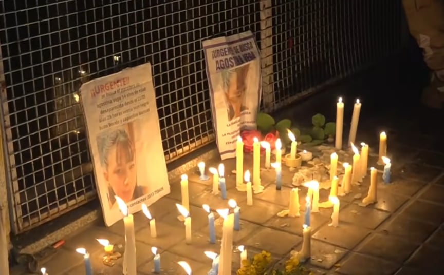 El crimen de Agostina Vega destrozó a su familia y dejó a una comunidad desconsolada. (Foto: captura de video).