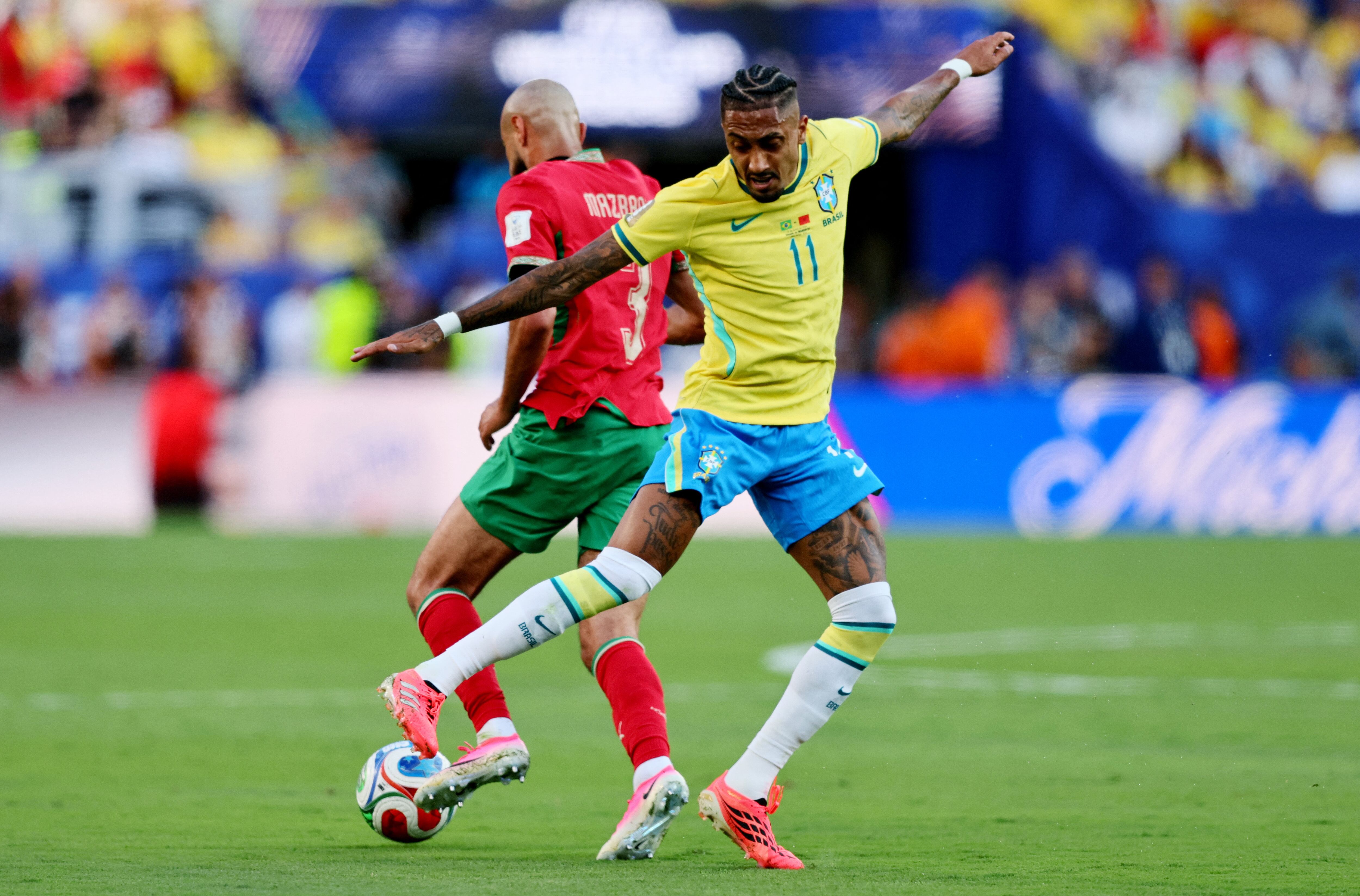 Brasil vs Marruecos por la fase de grupos del Mundial 2026 del 2026.