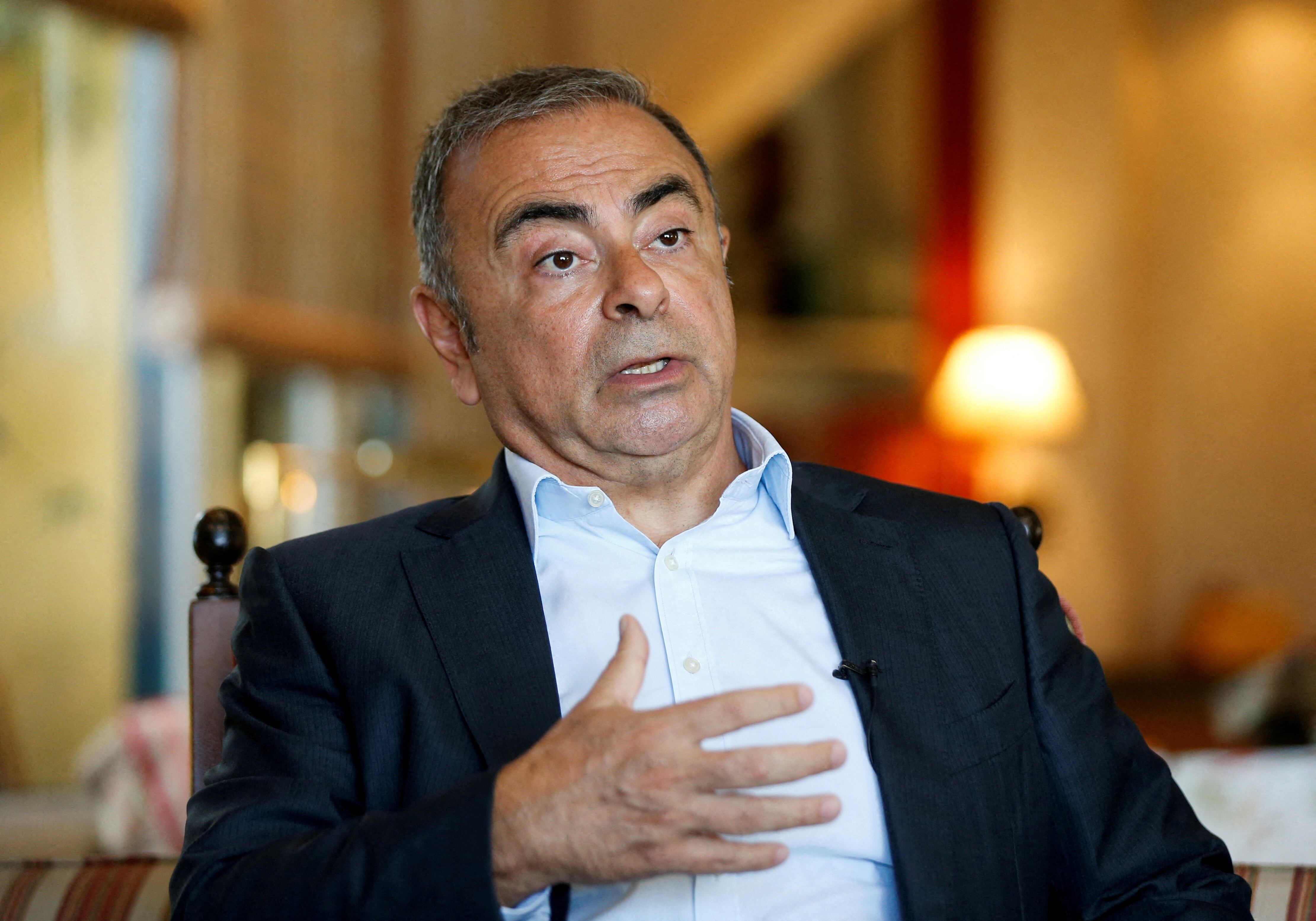 Carlos Ghosn, exCEO de Nissan. Foto: REUTERS/Mohamed Azakir//File Photo