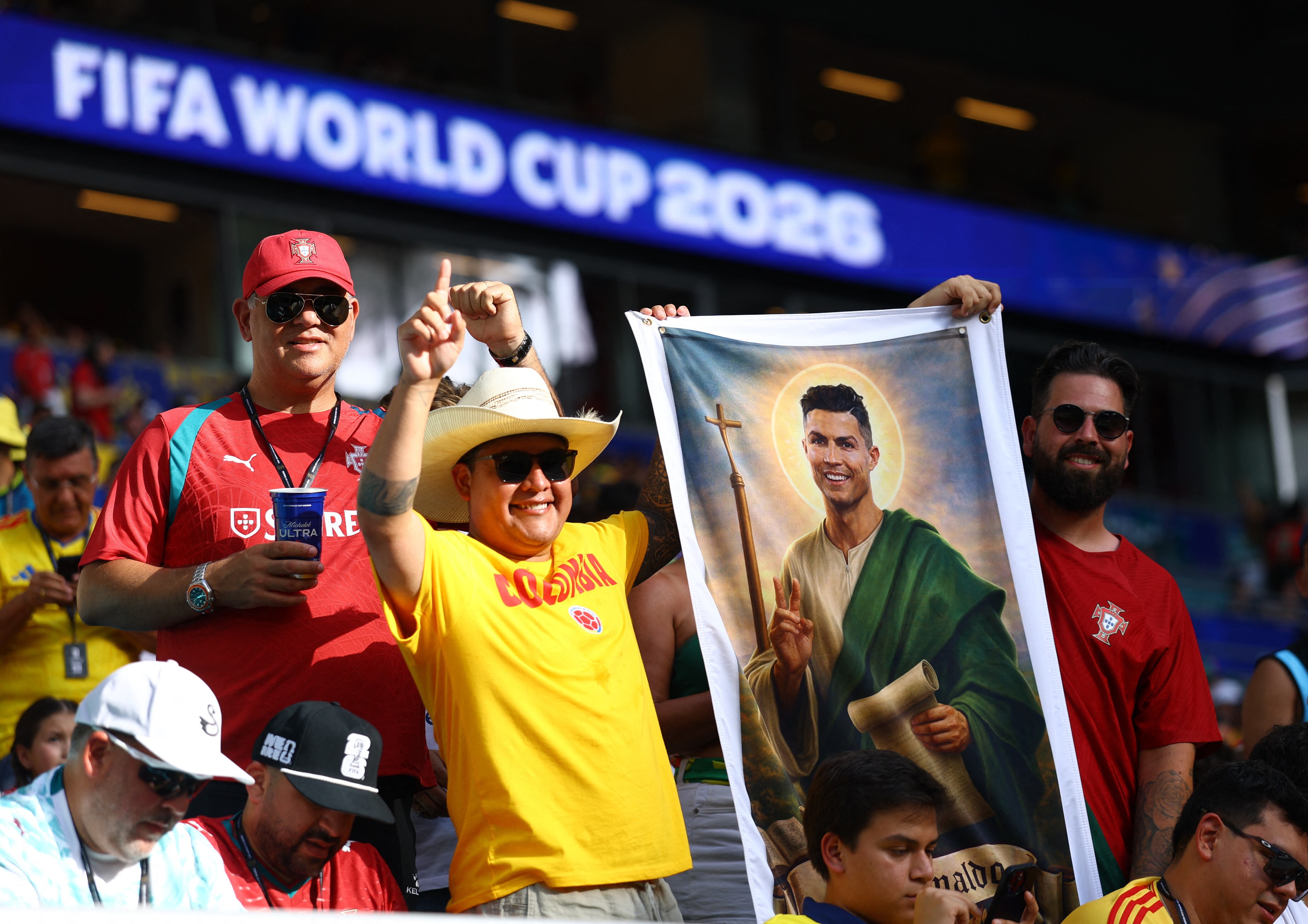 Colombia vs Portugal por la fase de grupos del Mundial 2026 del 2026.