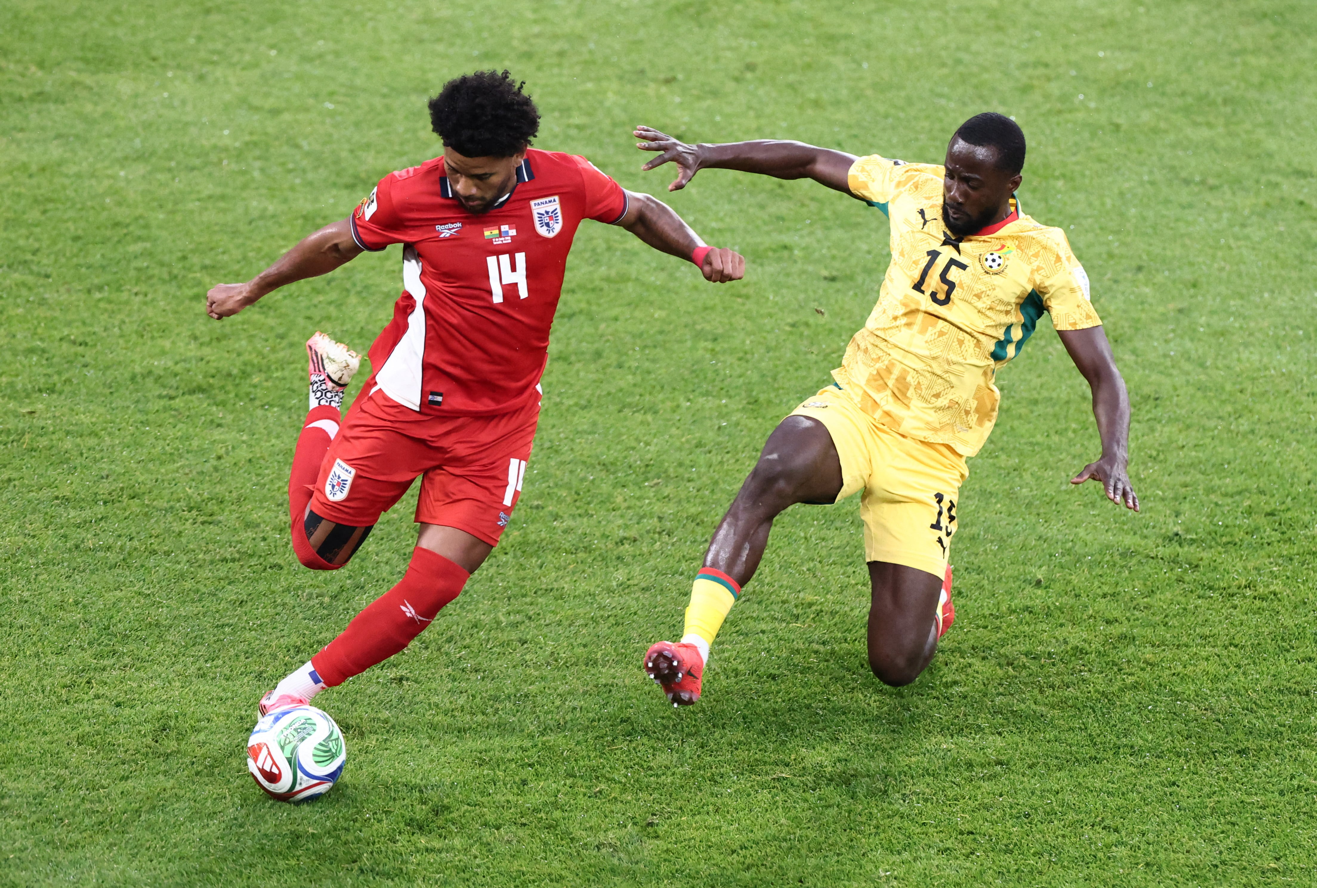 Ghana vs Panamá por la fase de grupos del Mundial 2026 del 2026.