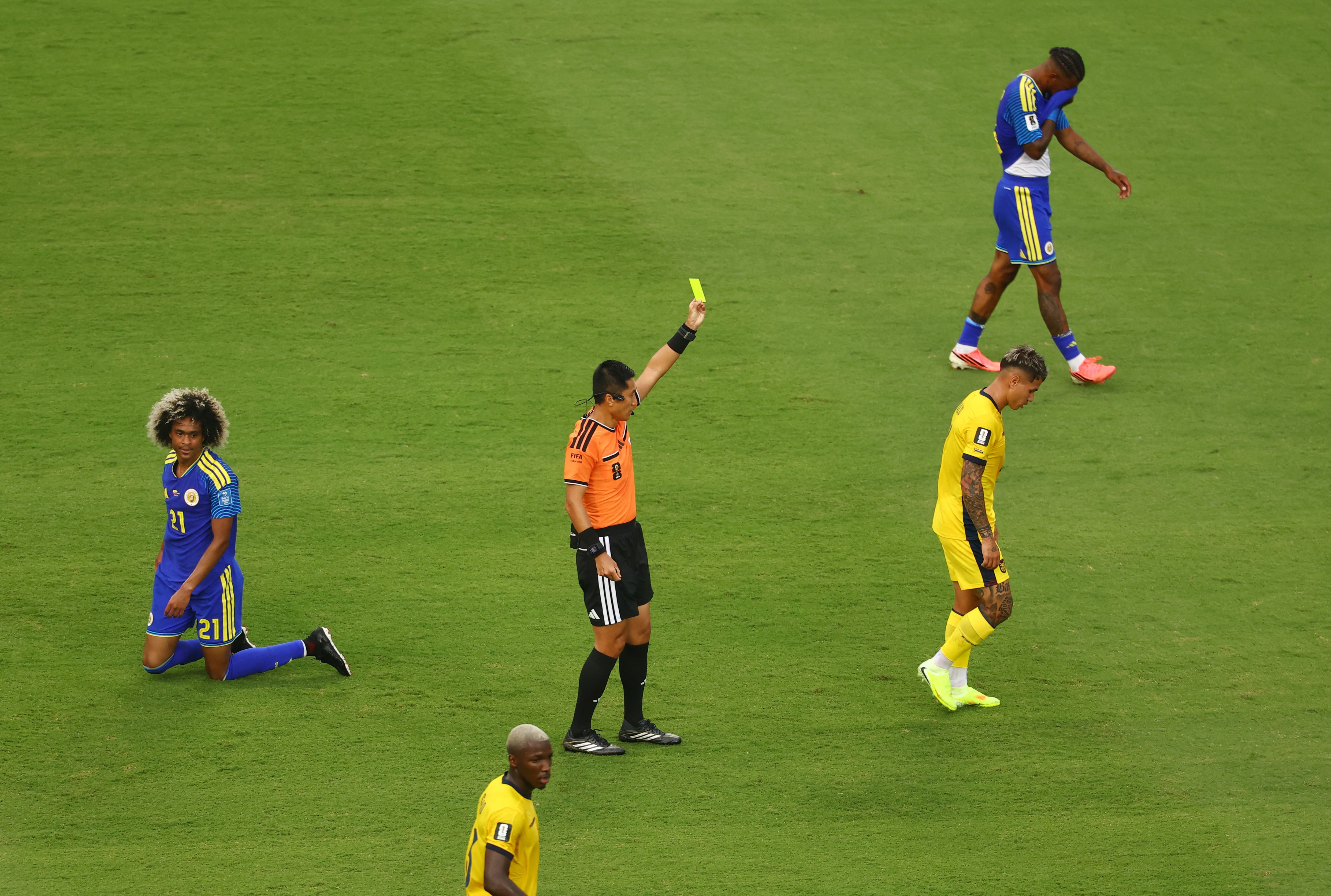 Ecuador vs Curazao por la fase de grupos del Mundial 2026 del 2026.