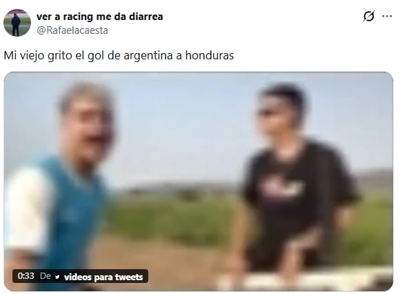 Los mejores memes y reacciones al primer tiempo de la Selección argentina vs. Honduras. (Foto: X - Rafaelcaesta)