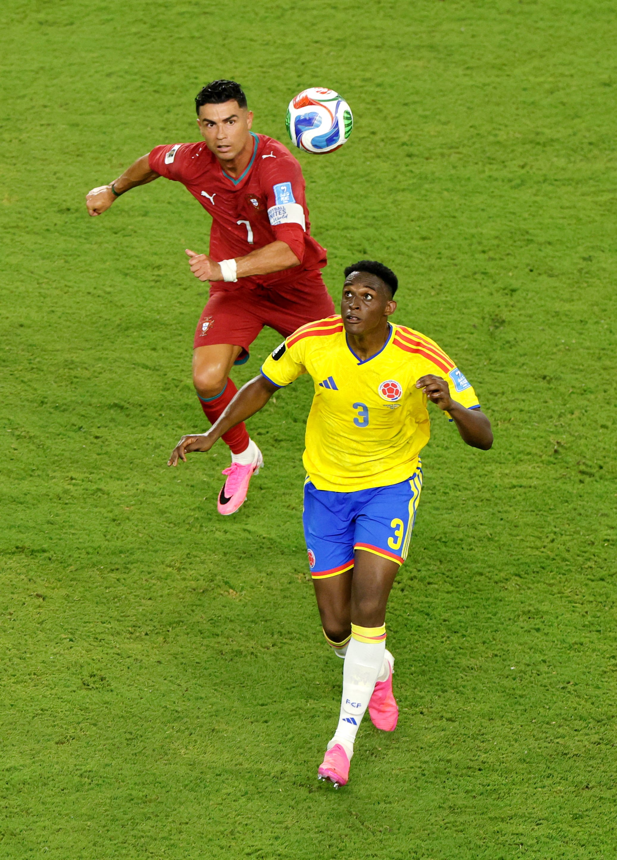 Colombia vs Portugal por la fase de grupos del Mundial 2026 del 2026.