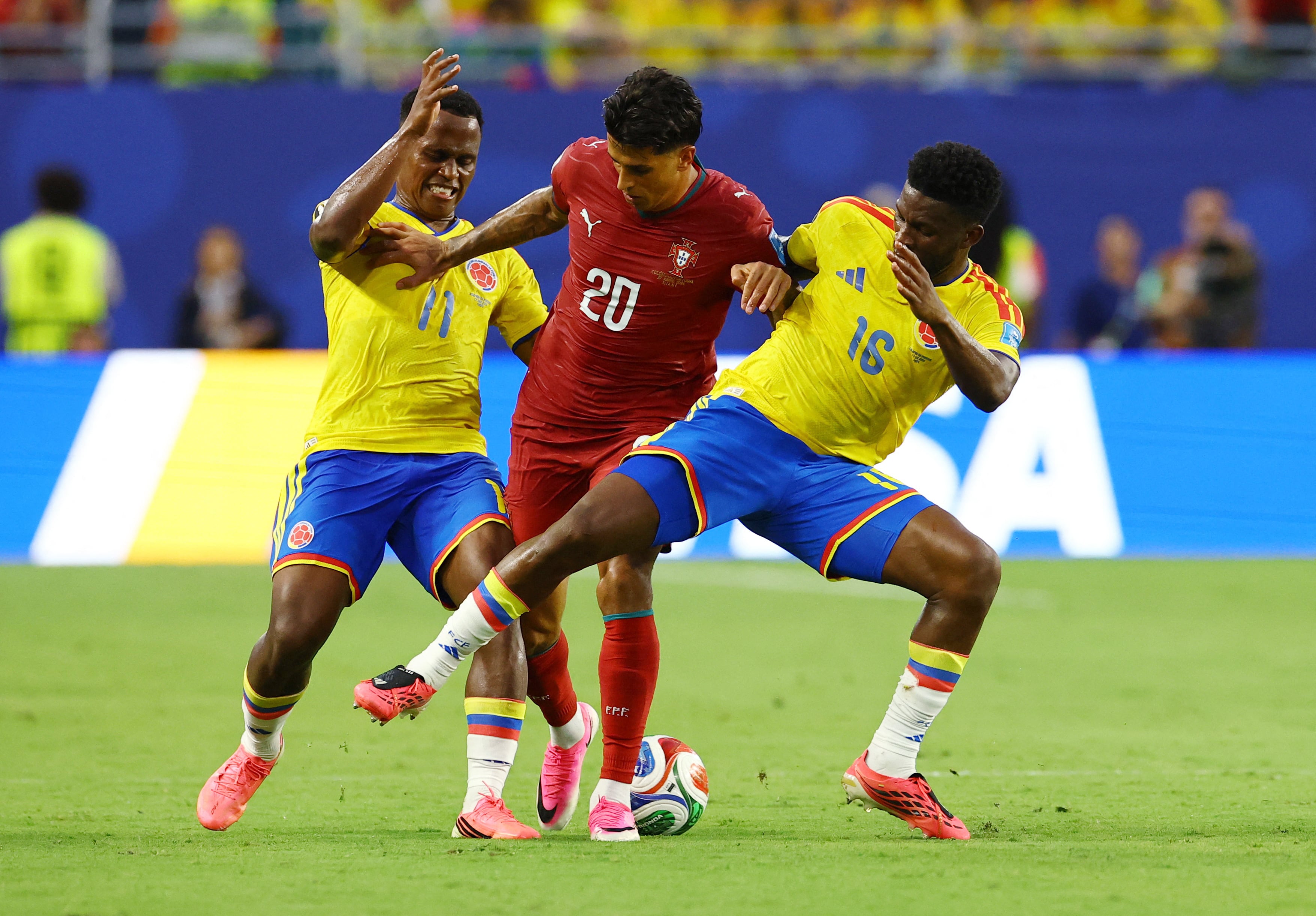Colombia vs Portugal por la fase de grupos del Mundial 2026 del 2026.