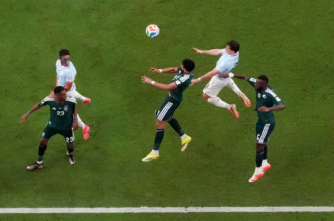 Arabia Saudita vs Uruguay por la fase de grupos del Mundial 2026 del 2026.