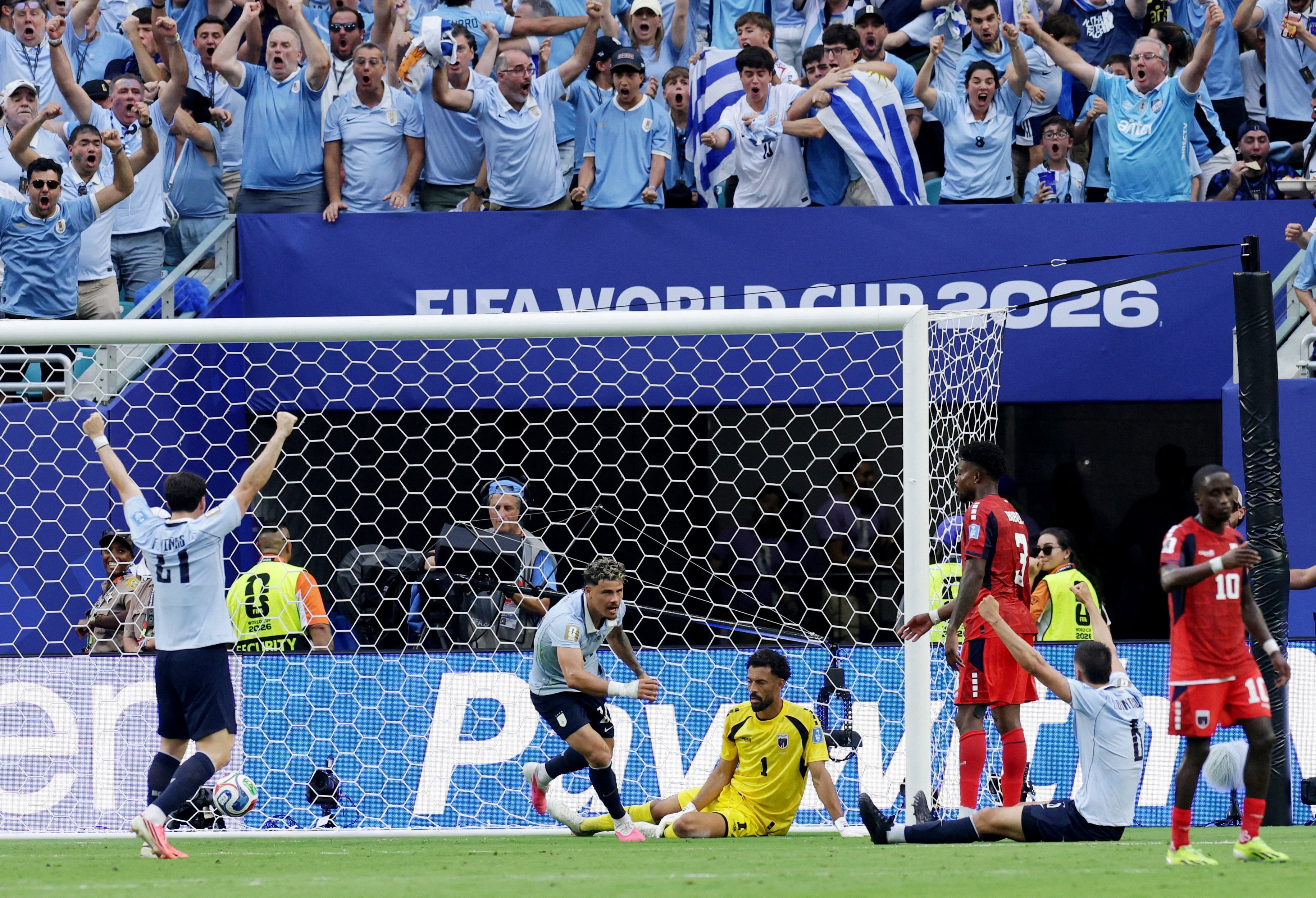 Uruguay vs Cabo Verde por la fase de grupos del Mundial 2026 del 2026.