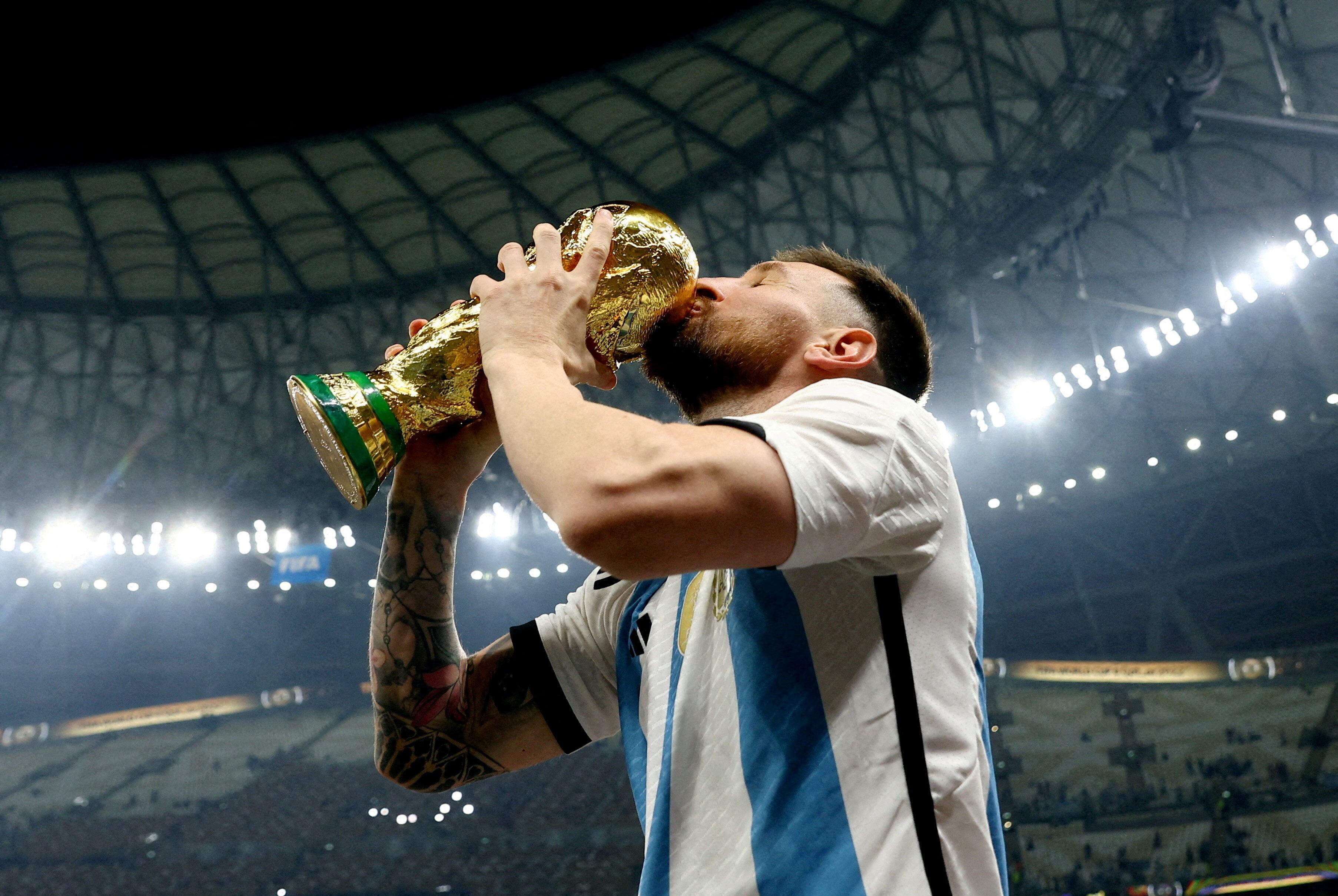 Messi campeón del mundo en 2022 (Foto: Reuters)