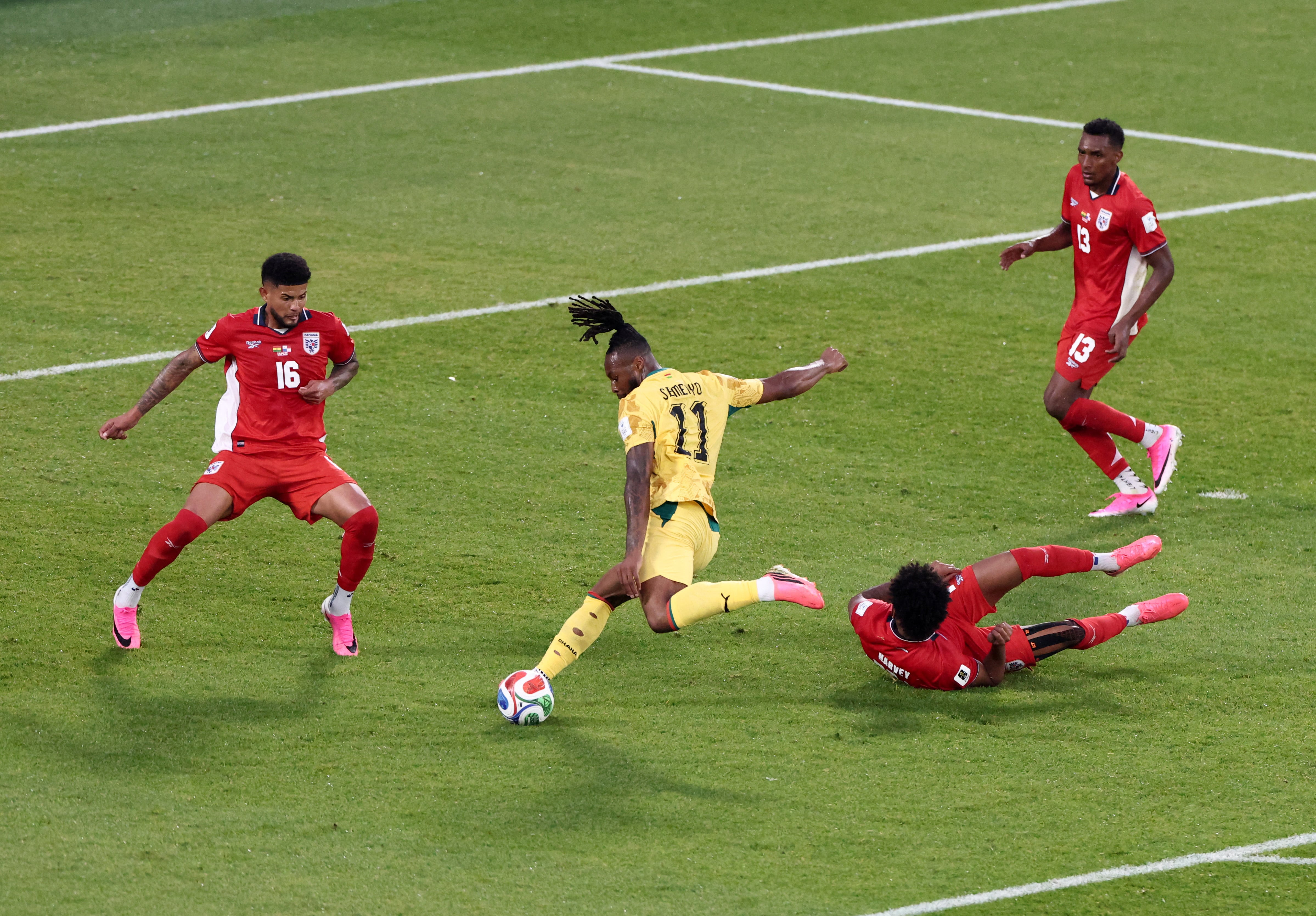 Ghana vs Panamá por la fase de grupos del Mundial 2026 del 2026.