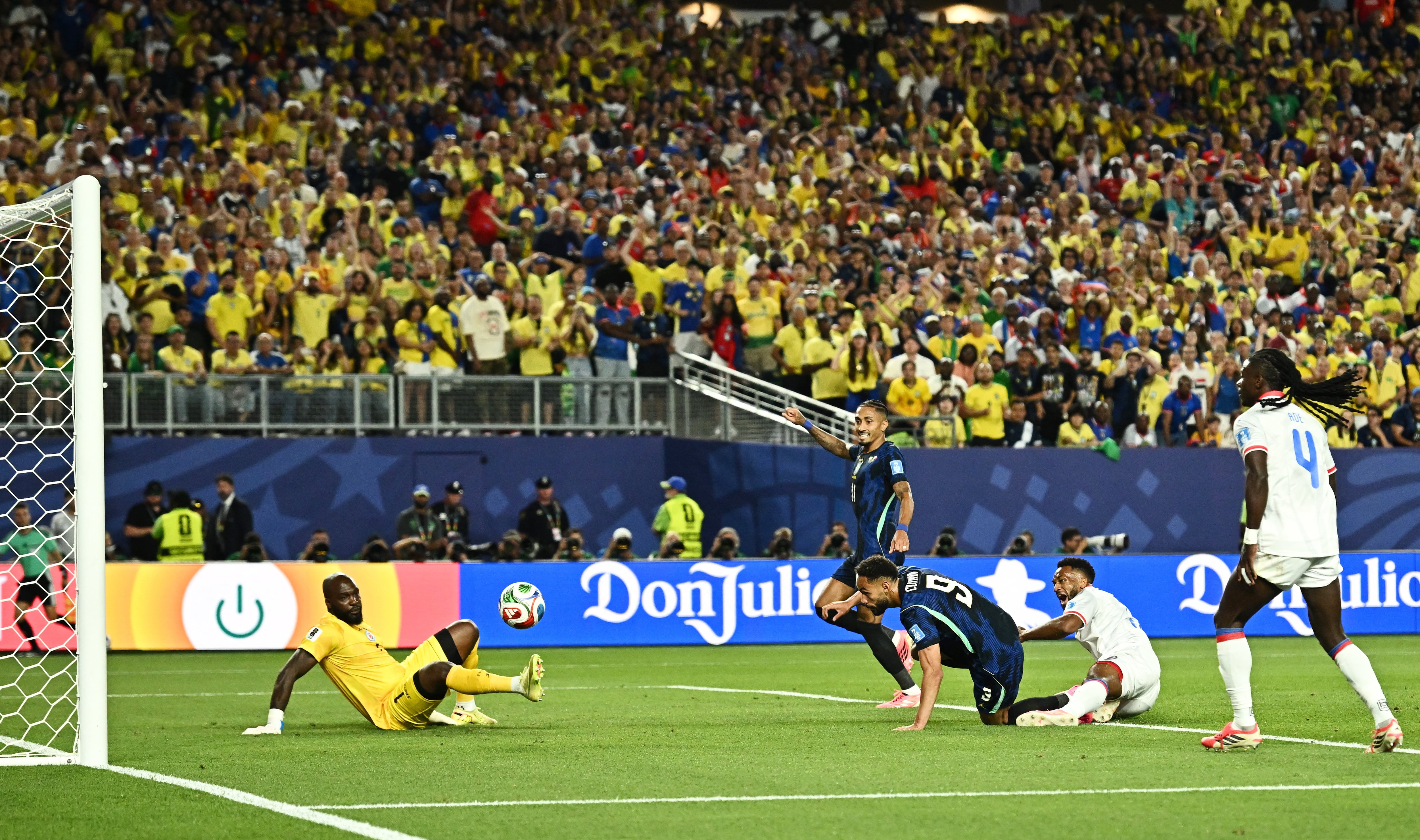 Brasil vs Haití por la fase de grupos del Mundial 2026 del 2026.