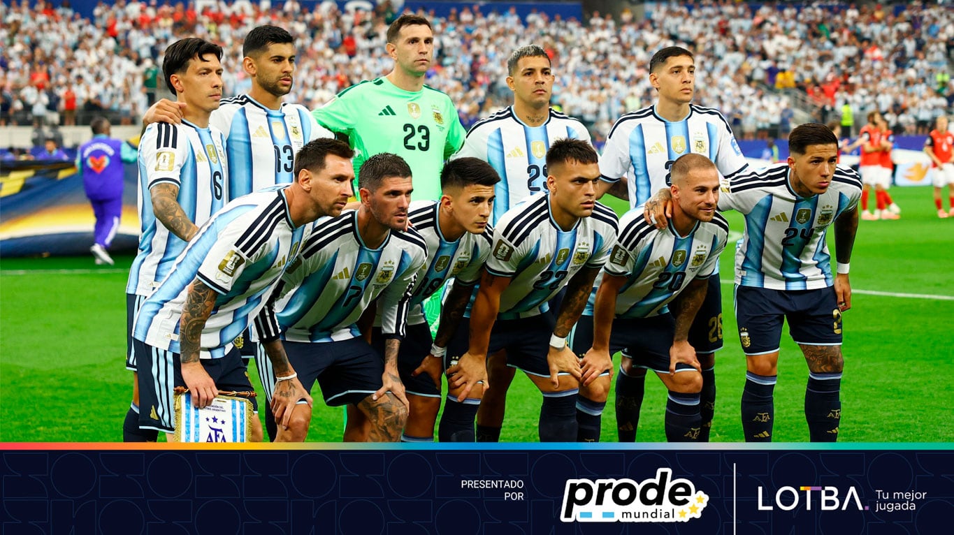 El 11 inicial de la Selección argentina vs Austria. (Foto: Reuters).