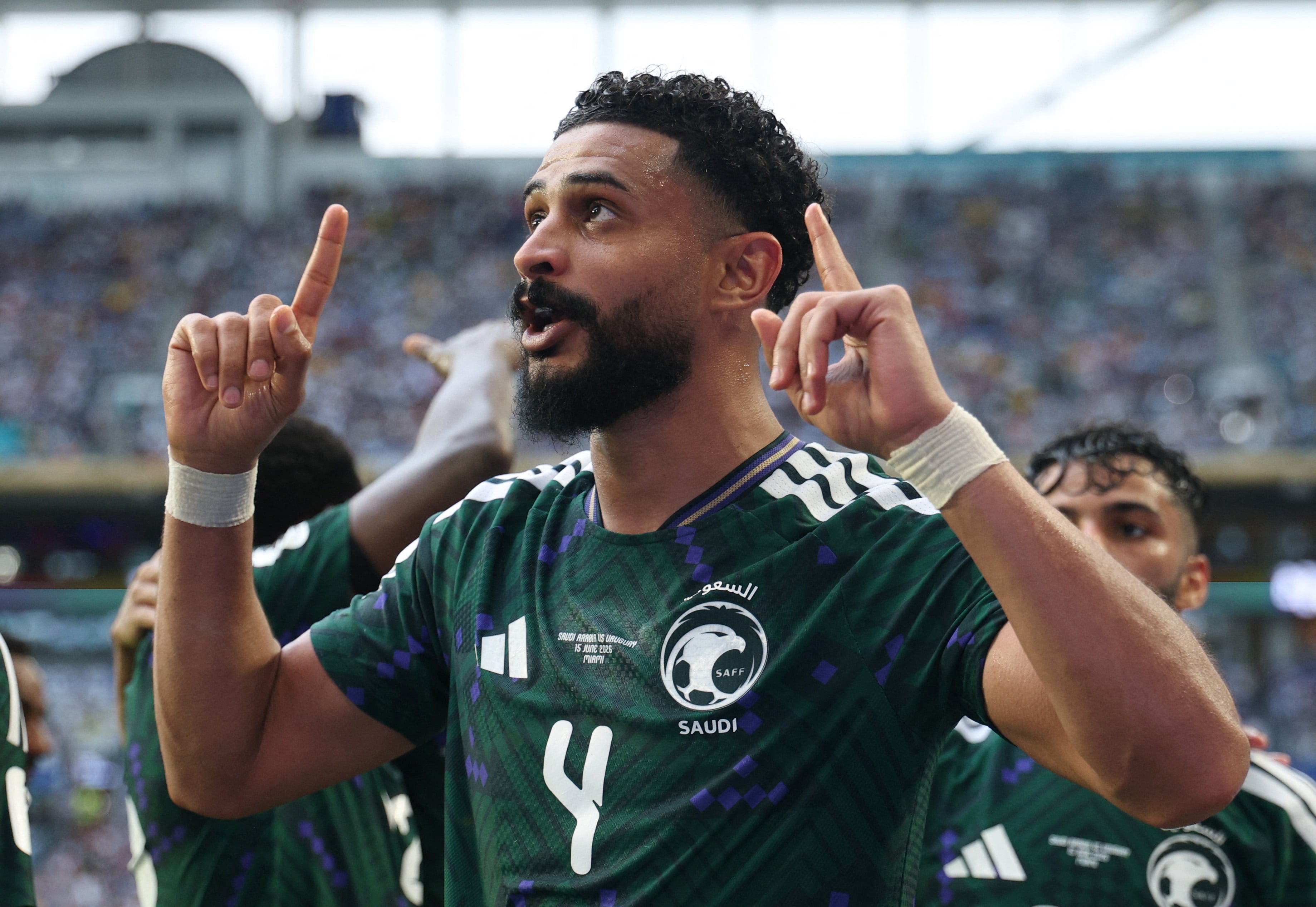 Arabia Saudita vs Uruguay por la fase de grupos del Mundial 2026 del 2026.