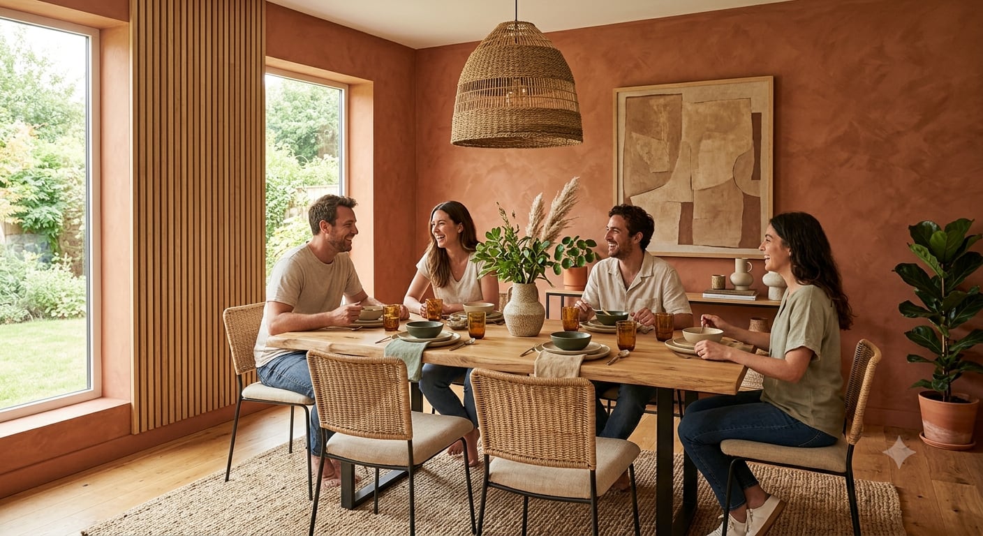 Así es esta tendencia para el comedor (Foto: Gemini).