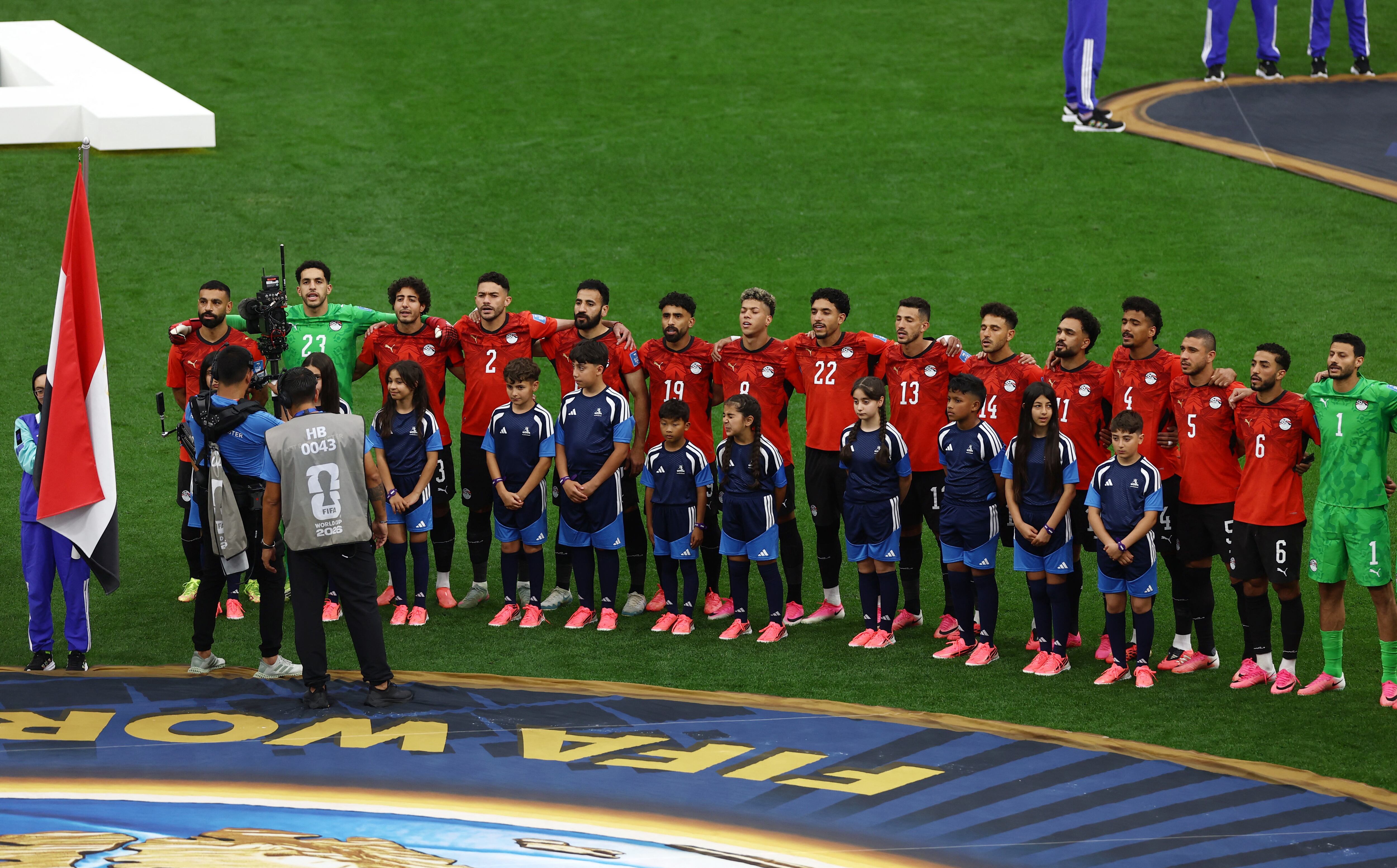 Nueva Zelanda vs Egipto por la fase de grupos del Mundial 2026 del 2026.