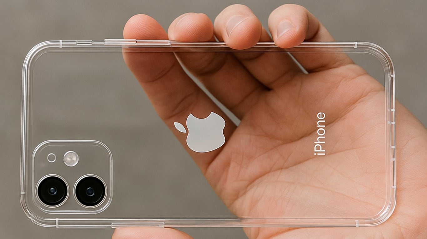 Insiders aseguran que será un iPhone mayormente de vidrio y curvo. (Foto: Creada con ChatGPT)