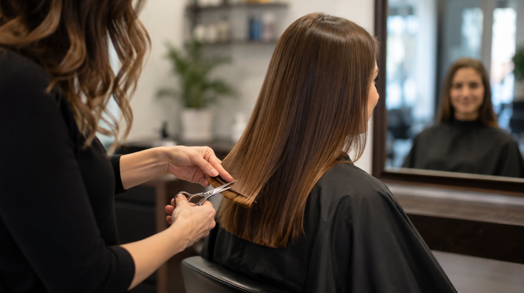 Aunque cortar el pelo no hace que crezca más rápido, ayuda a que esté sano y prolijo. (Imagen ilustrativa generada con IA)