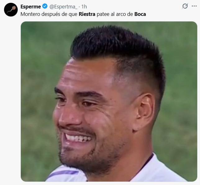 Los mejores memes tras la derrota de Boca ante Deportivo Riestra por el Torneo Clausura (Foto: X).