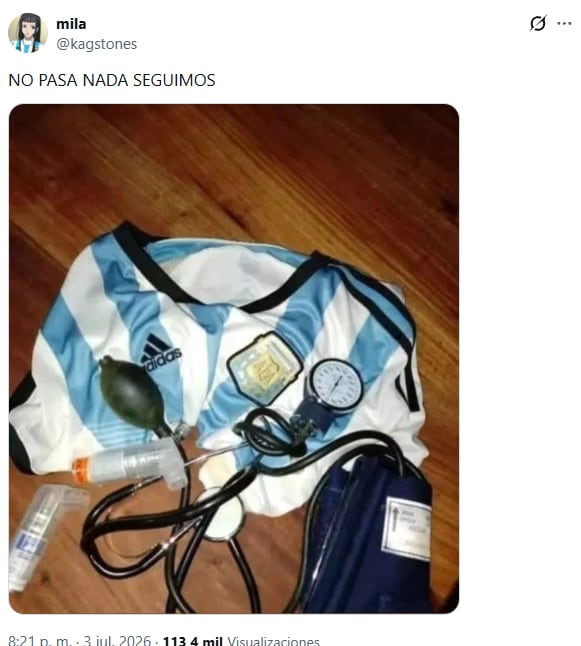Los mejores memes de la victoria de Argentina contra Cabo Verde. (Foto: X - kagstones)