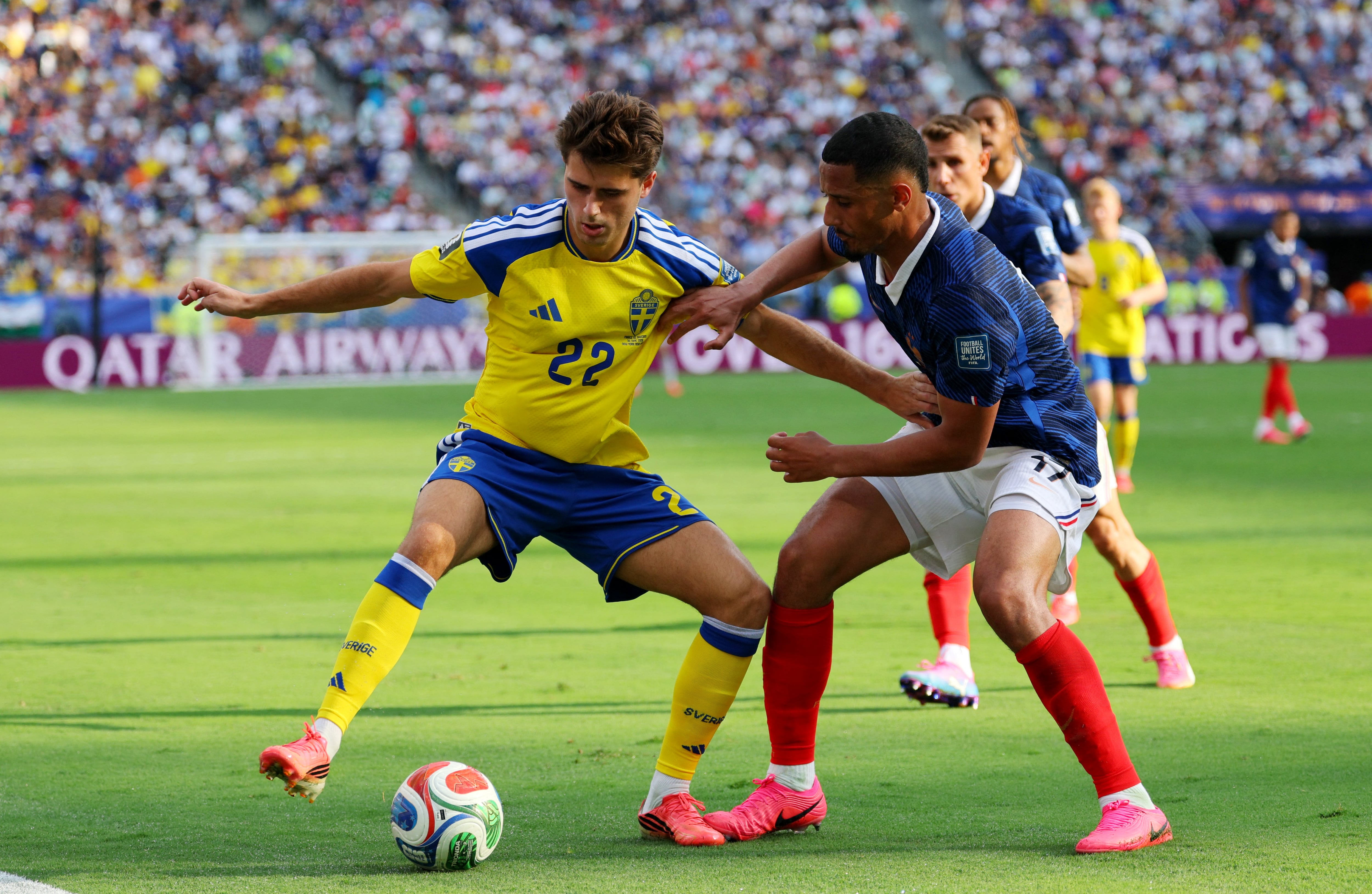 Francia vs Suecia por la llave 2 del Mundial 2026 del 2026.